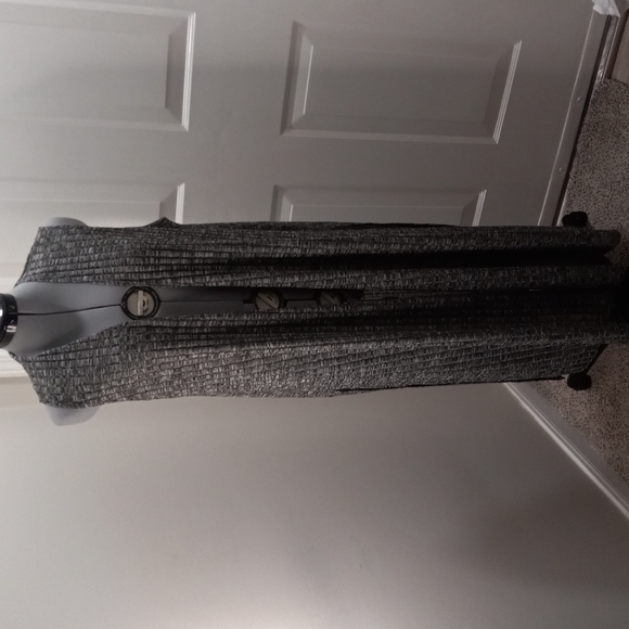 LulaRoe Size Med Tweed Sleeveless long Vest/jacket - Picture 3 of 7